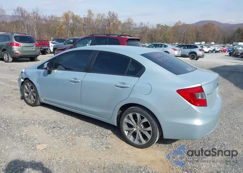 2012 Honda Civic Lx из США, поврежденный, VIN 2HGFB2F56CH589818